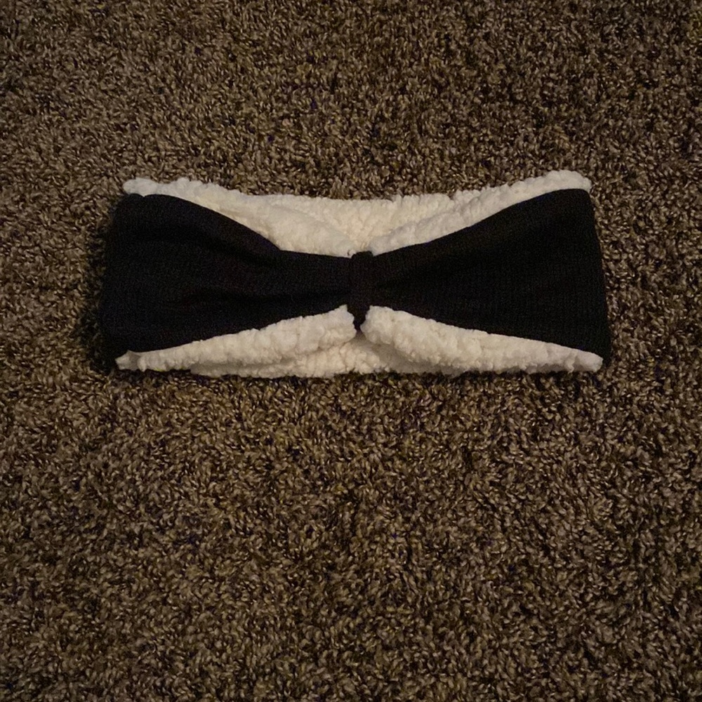 Black Ear Muff Headband